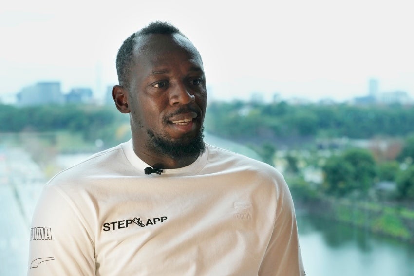 Usain Bolt en entrevista para AP