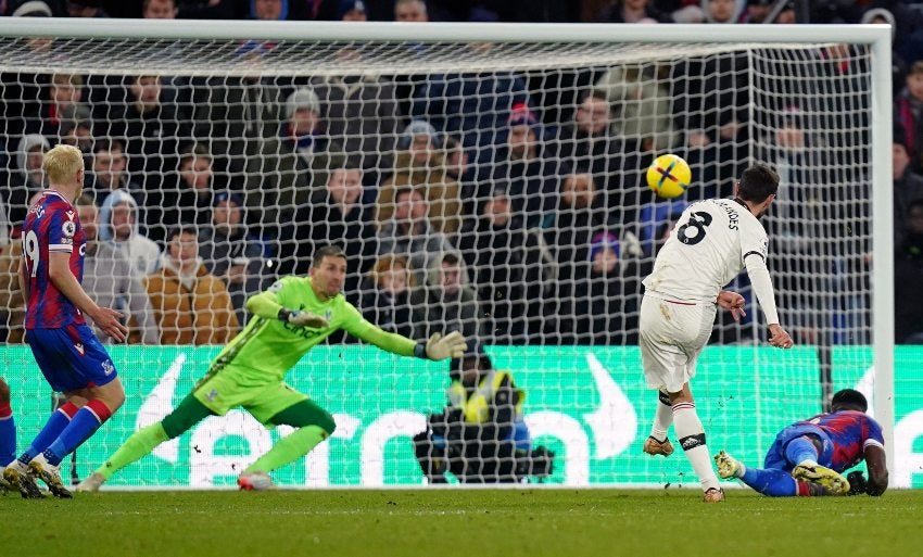 United empató a un gol contra Crystal Palace