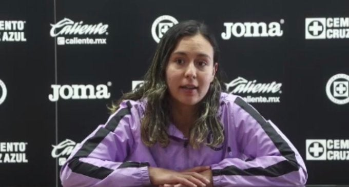 Gabriela Machuca en conferencia de prensa