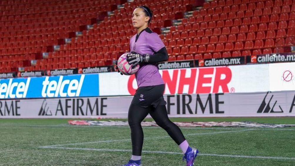 Gabriela Machuca con Cruz Azul