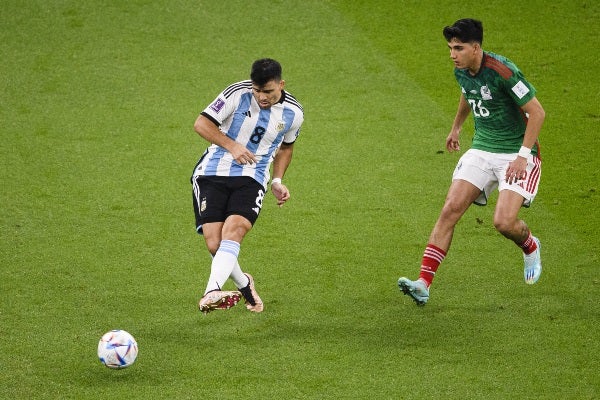 Kevin Álvarez durante el Mundial de Qatar 2022