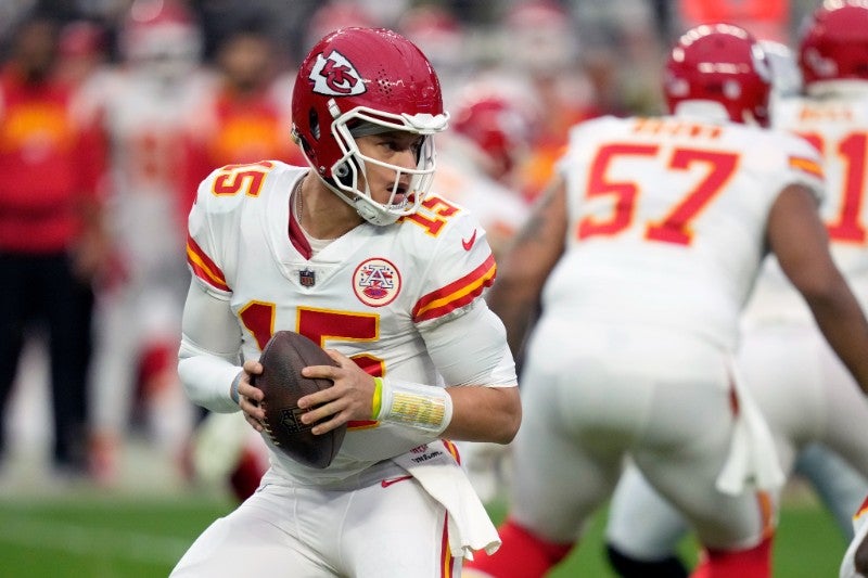 Patrick Mahomes con los Chiefs