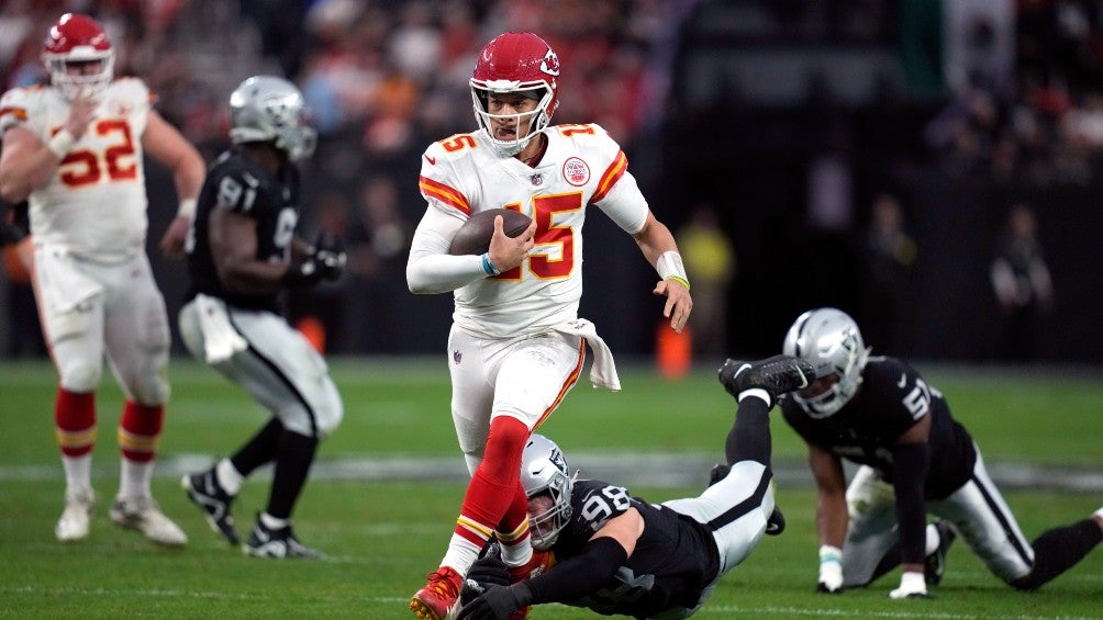 Patrick Mahomes con los Chiefs 