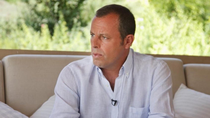 Sandro Rosell, expresidente del Barcelona