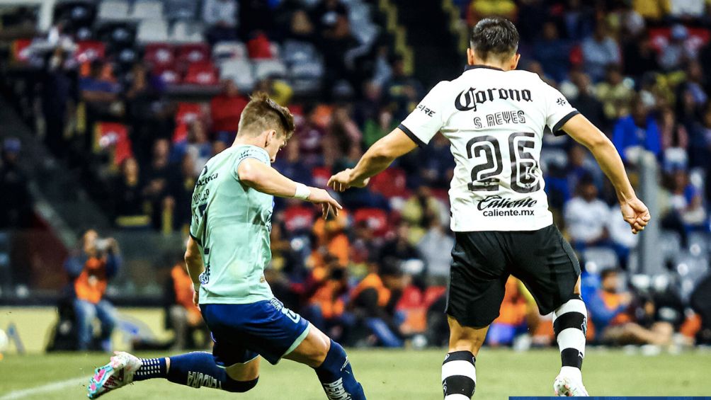 Waller en el encuentro ante las Águilas del América