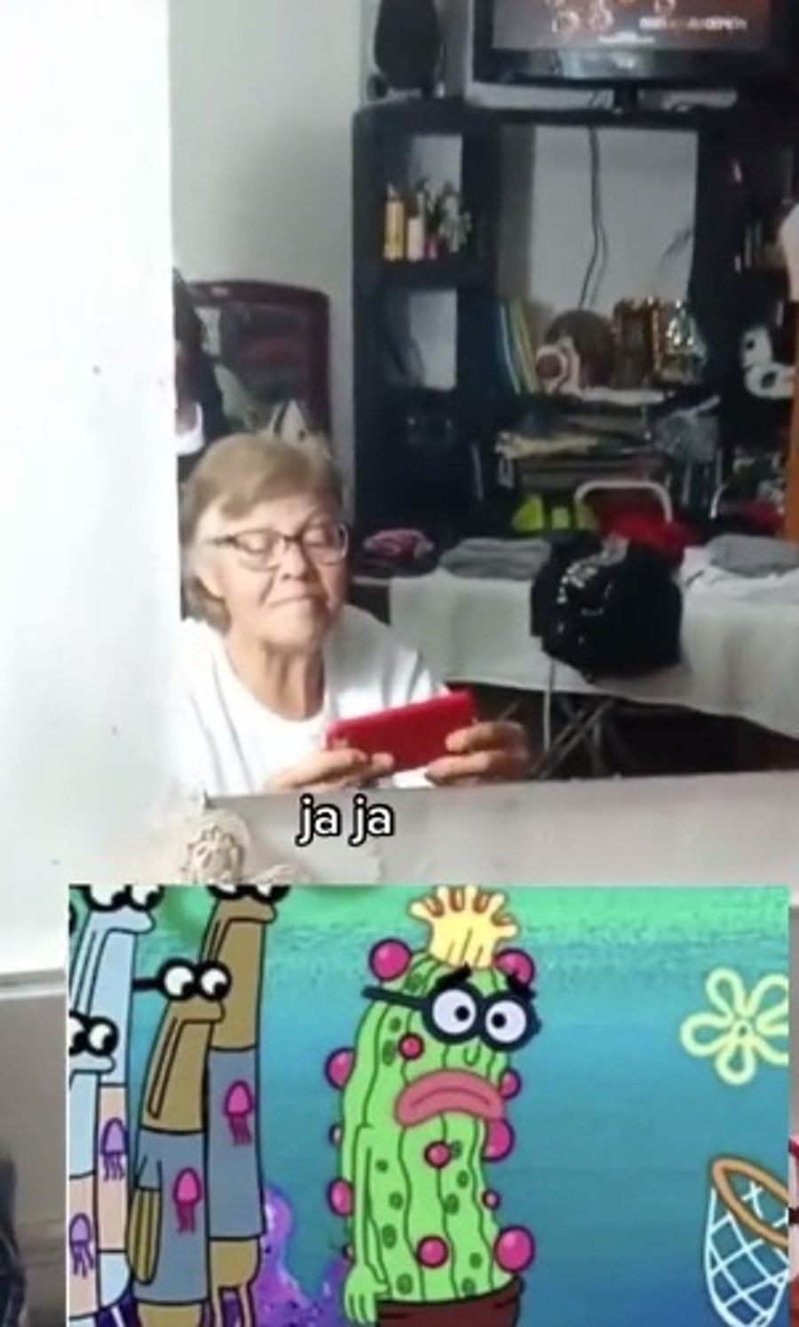 Memes de la reacción de abuelita