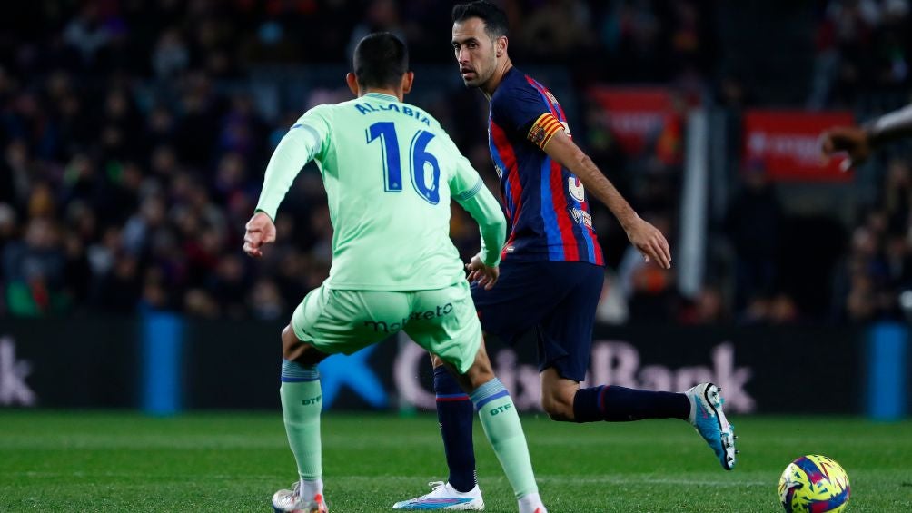 Busquets fue parte del cuadro ganador del partido