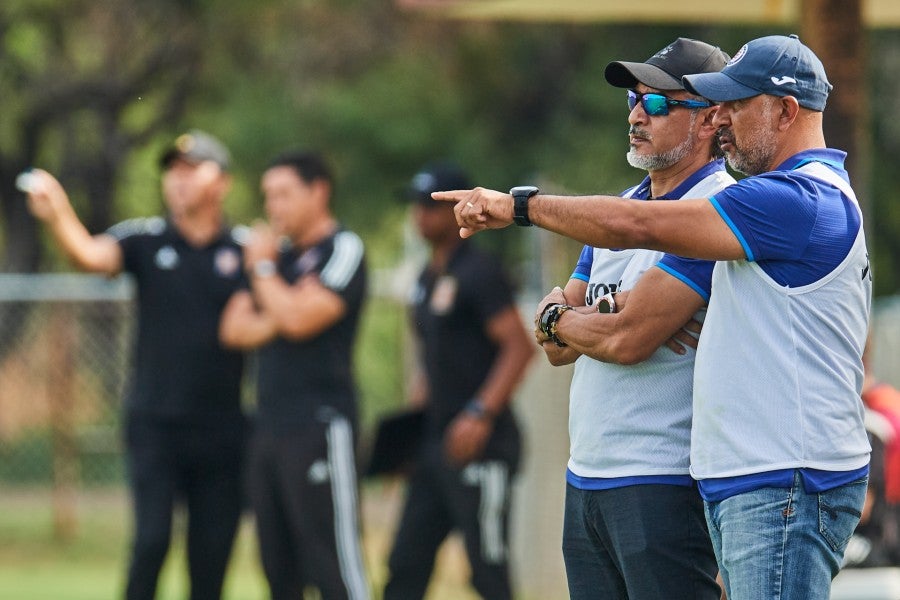 Raúl Potro Gutiérrez en pretemporada con Cruz Azul