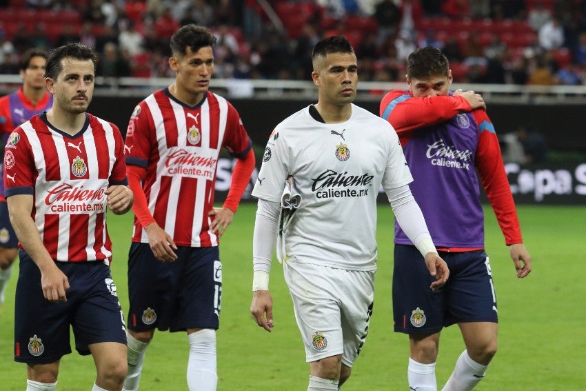 Wacho Jiménez en un partido de Chivas