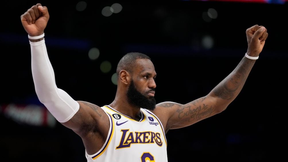 LeBron James vivió la situación durante el partido