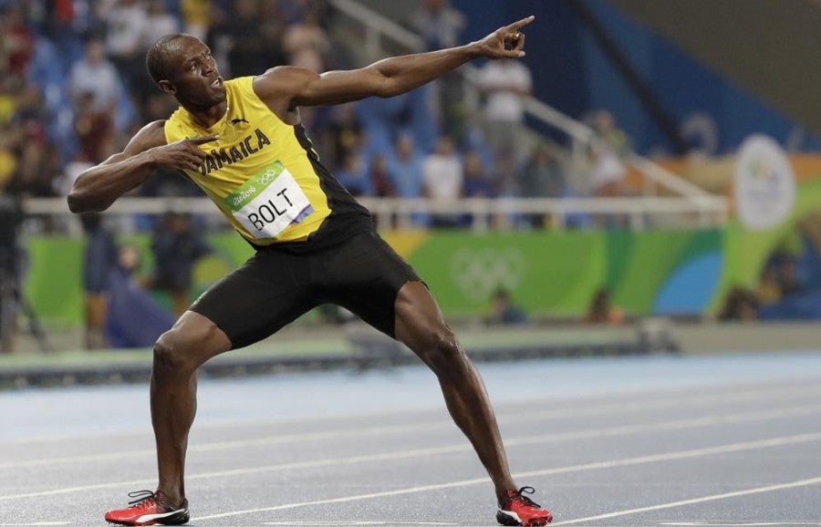 Bolt en competencia