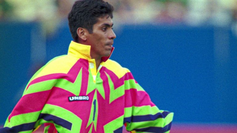 Jorge Campos con la Selección Mexicana en Estados Unidos 1994 