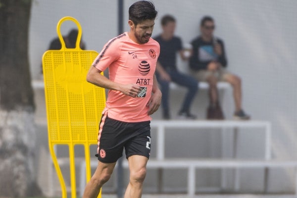 Oribe Peralta en su etapa azulcrema 