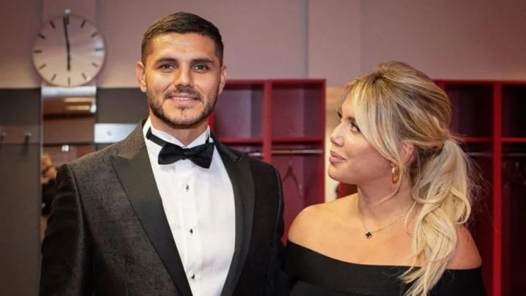 Mauro Icardi y Wanda Nara 