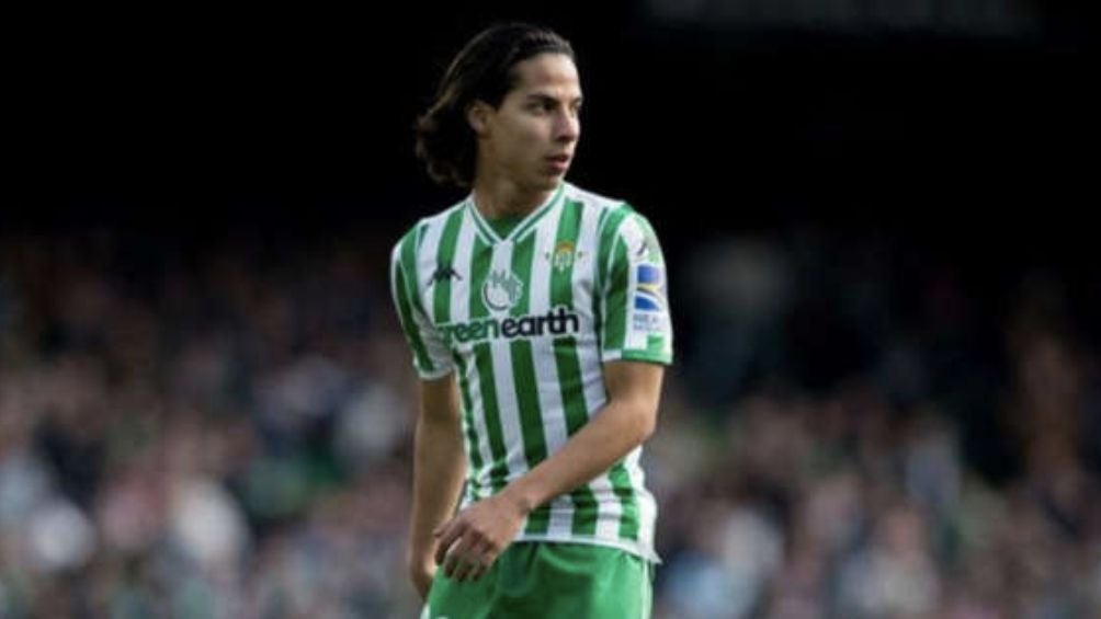 Diego jugando para el Betis