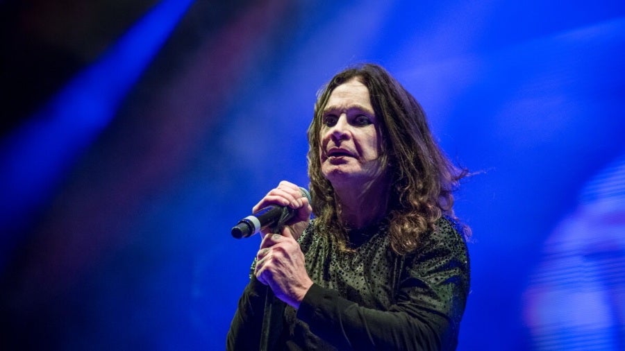 Ozzy Osbourne durante un concierto