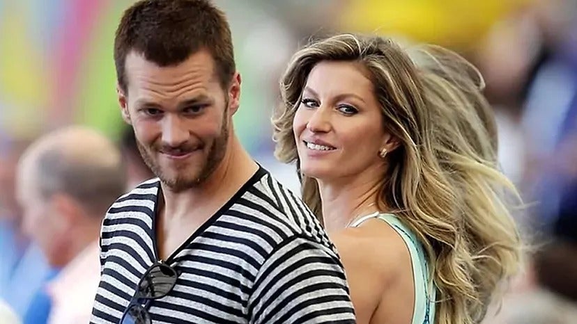 Tom Brady y Gisele Bündchen en sus primeros años de relación