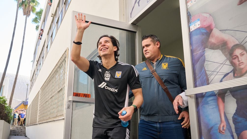 Diego Lainez, delantero de los Tigres