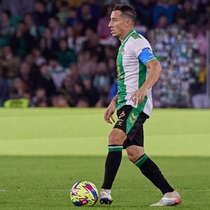 Andrés Guardado con el Betis