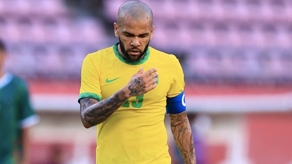 Dani Alves previo al Mundial de Qatar 2022