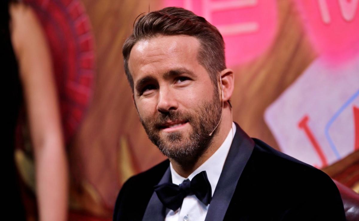 Ryan Reynolds durante un evento