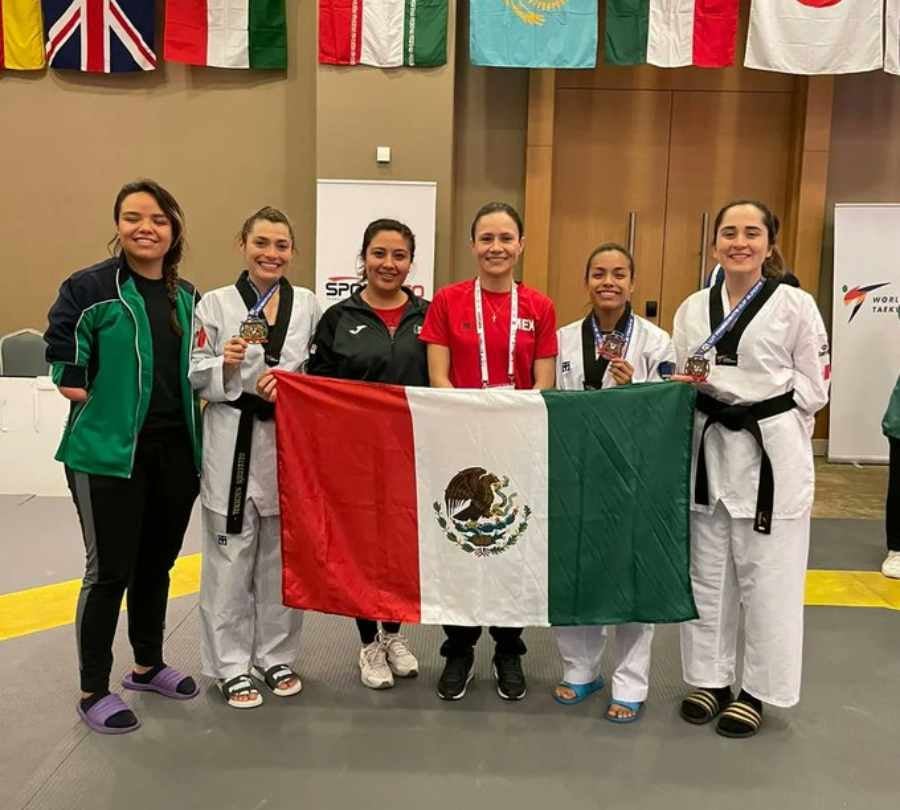 Equipo de ParaTaekwondo mexicano