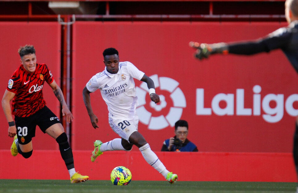 Vinícisu Jr. en juego ante Mallorca