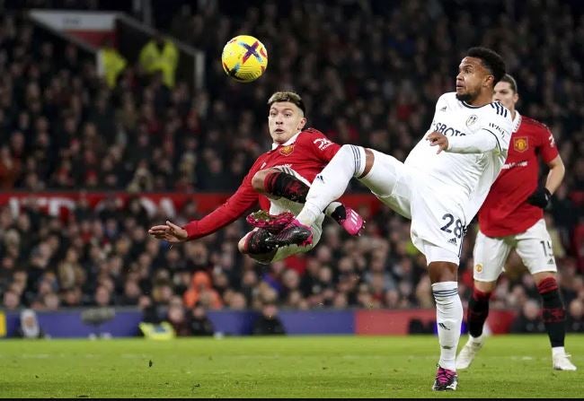 Acciones entre el United y Leeds