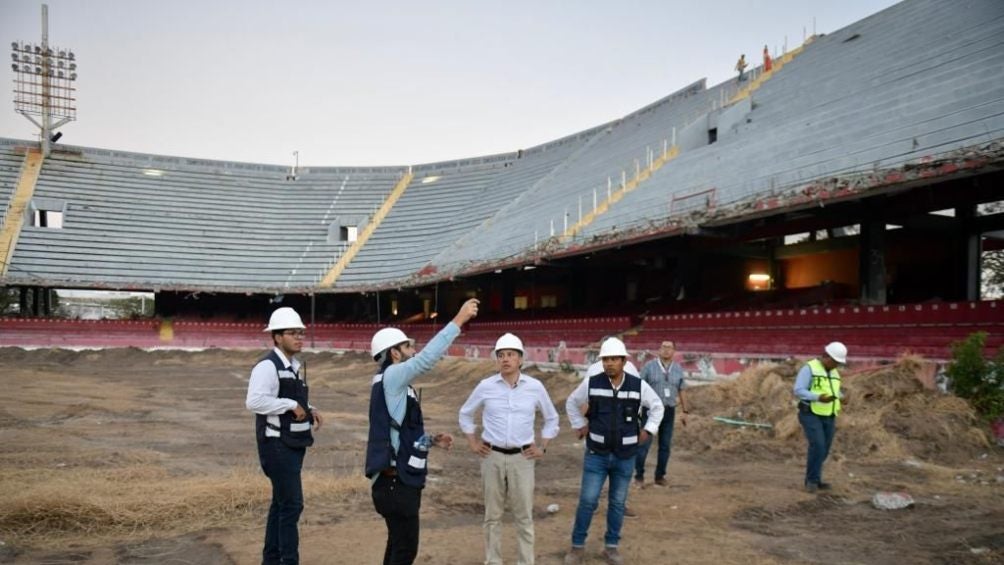 Accidente en la remodelación del Estadio Luis Pirata Fuente 