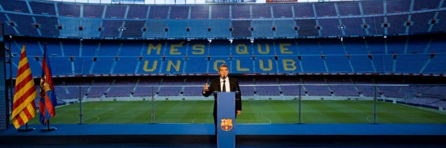 Joan Laporta en evento de Barcelona 