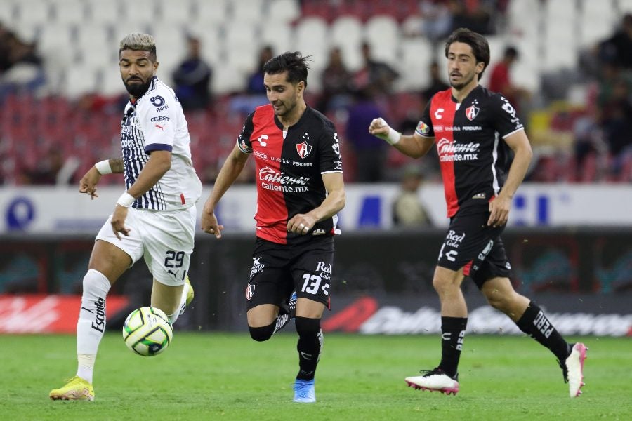 Partido entre Atlas vs Monterrey de la jornada 6