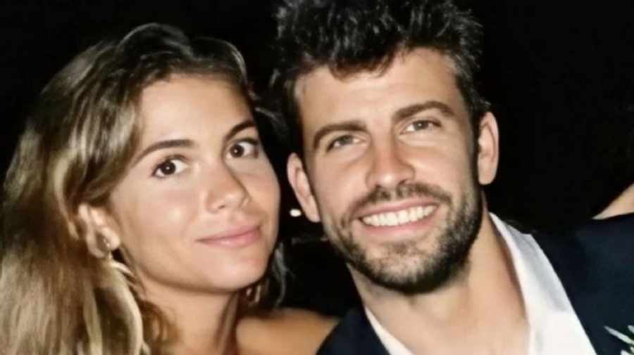 Gerard Piqué y Clara Chía en una fiesta