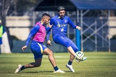 Club América en entrenamiento