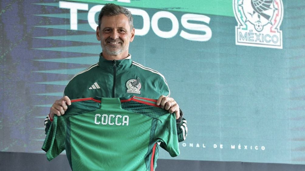 Diego Cocca fue presentado como entrenador del Tri