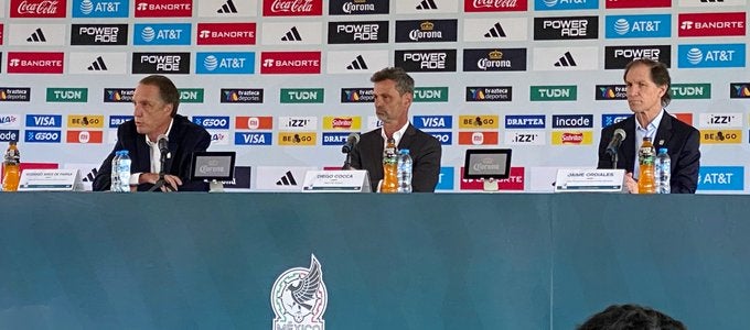 Conferencia de prensa de la Selección Nacional