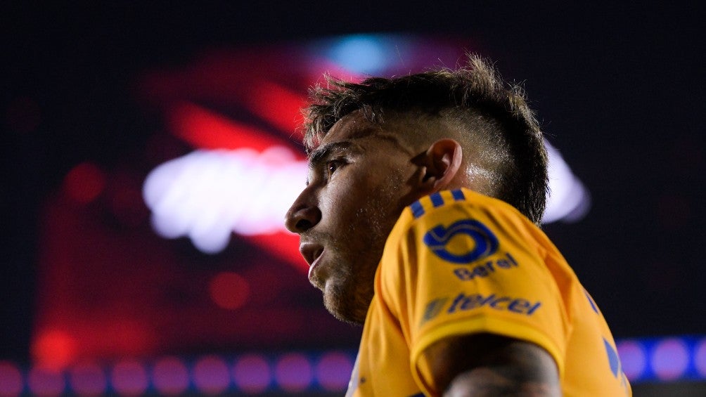 Fernando Gorriarán durante un partido con Tigres