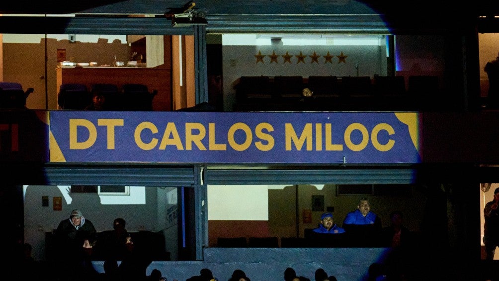 El palco en honor a Carlos Miloc