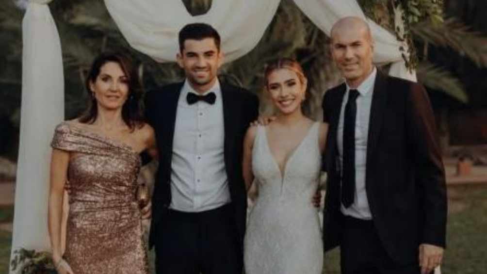 Zidane: Así fue la boda secreta del hijo del exfutbolista