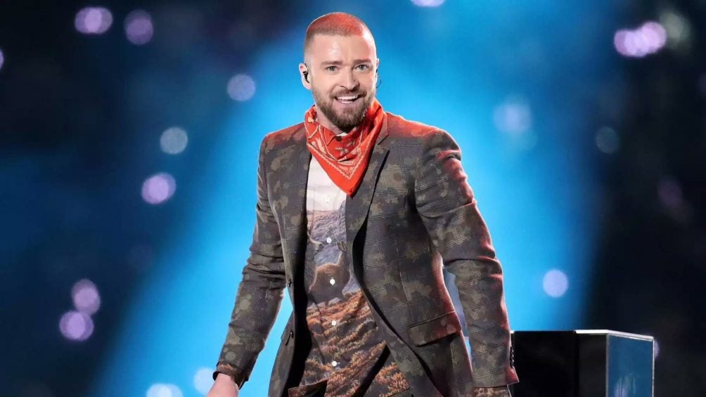 Justin Timberlake en Super Bowl 