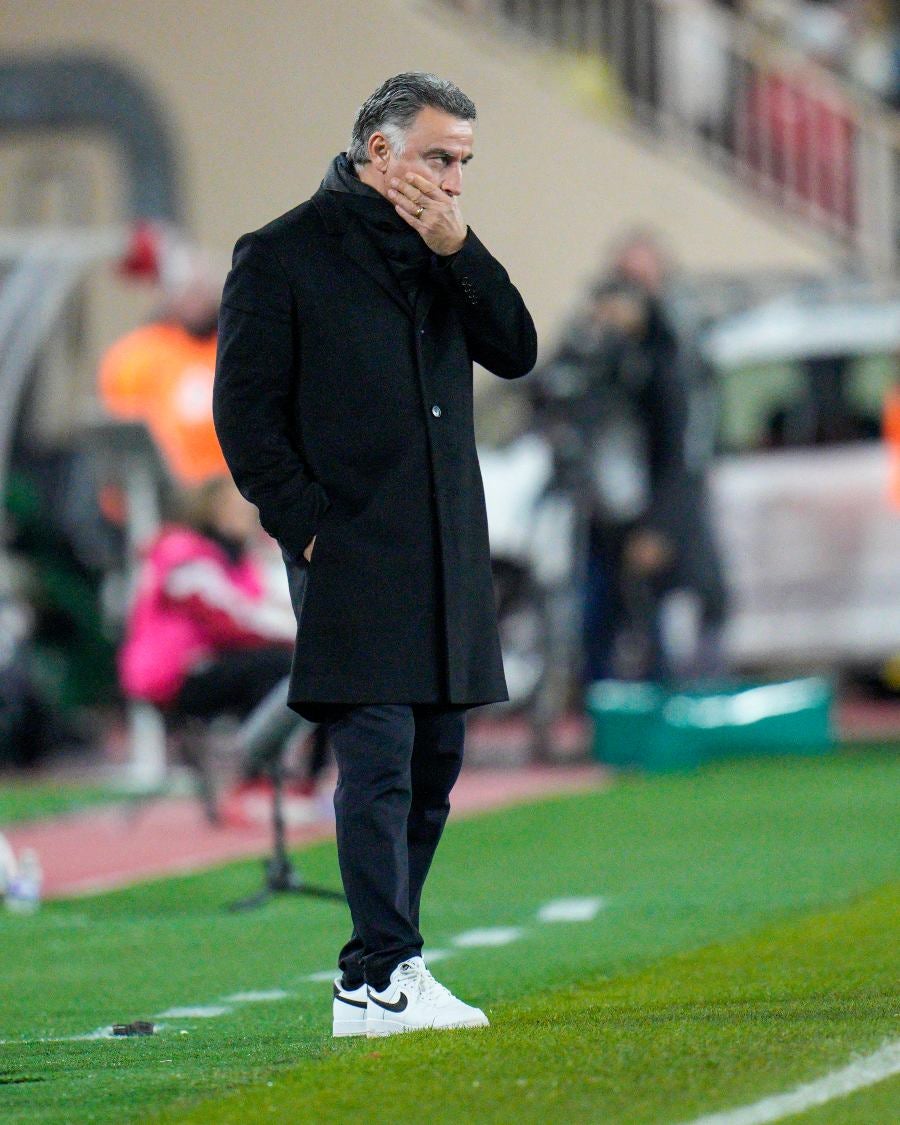 Galtier en partido con el Paris Saint-Germain 