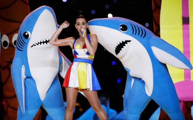 Katy Perry en el Super Bowl 