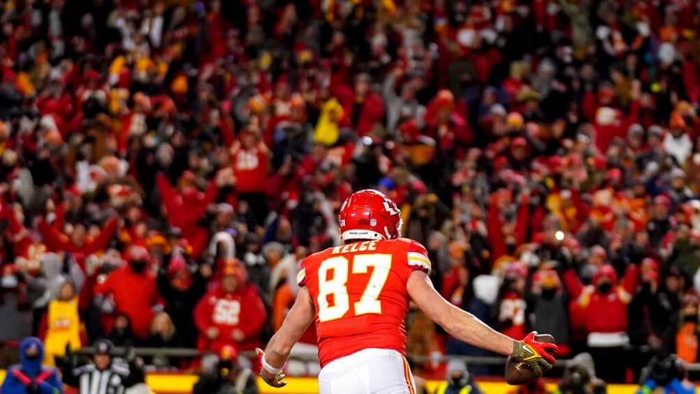 Travis Kelce es la principal arma de Mahomes