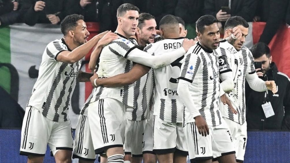 La Juve celebra el triunfo ante la Fiore