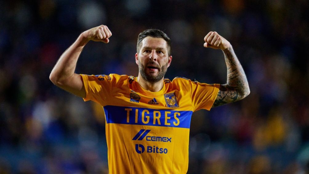 André-Pierre Gignac, goleador de Tigres 