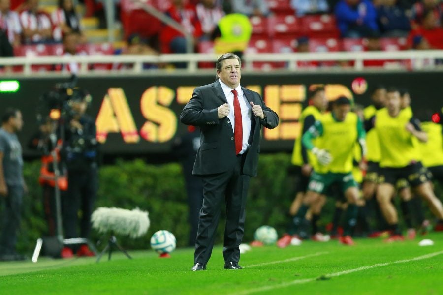 Miguel Herrera en su regreso con Xolos 