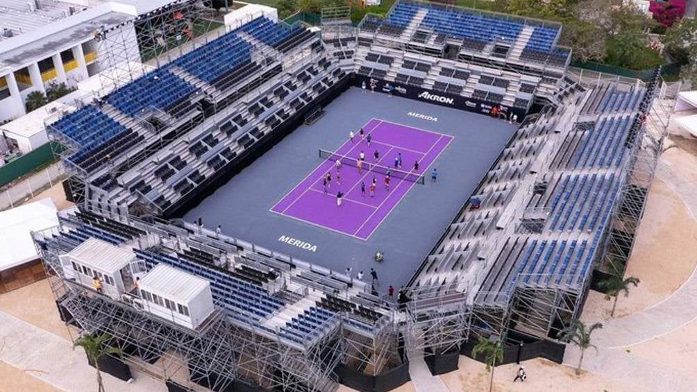 Mérida Open: Todo listo para el inicio de la temporada de tenis en México