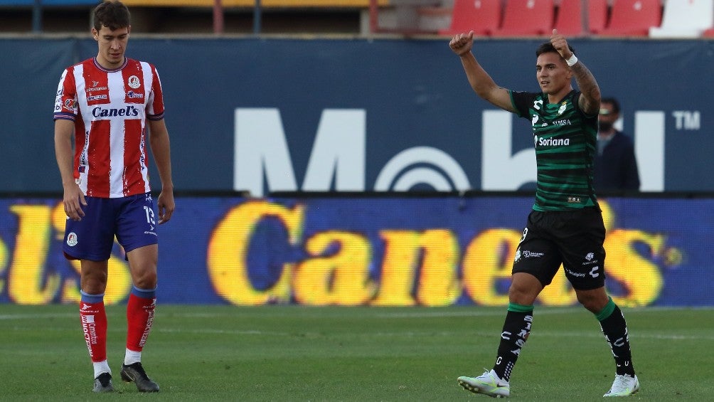 Santos rescató un punto en su visita al Atlético San Luis