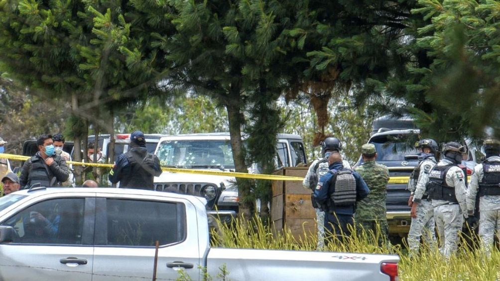 Momento del operativo para la detención de Payán Adame