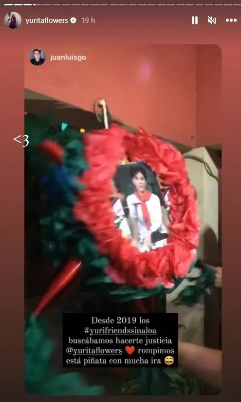 Yuridia presumió Piñata de Paty Chapoy