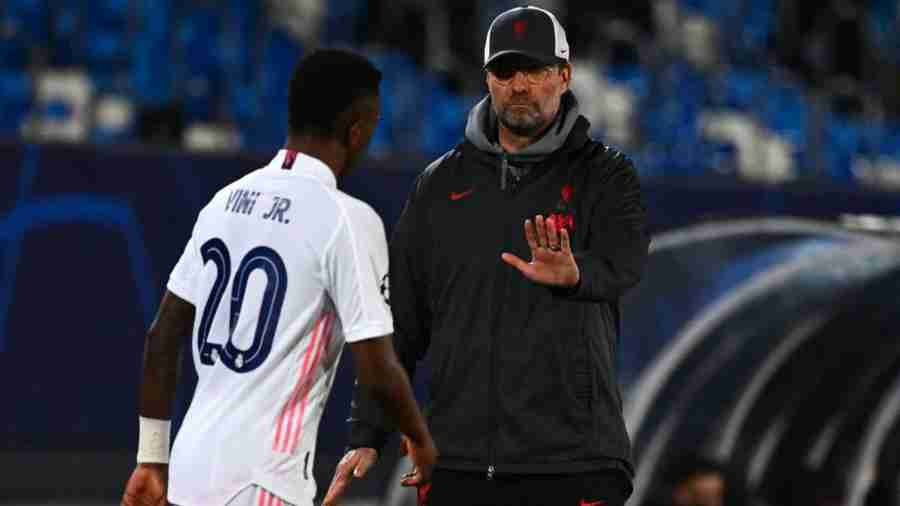 Jürgen Klopp y Vinicius